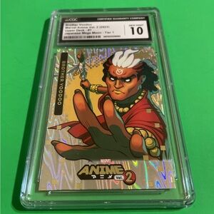 2023 Marvel Anime Vol 2 BROTHER VOODOO Japanese Mega Moon Tier 1 #7 CGC 10